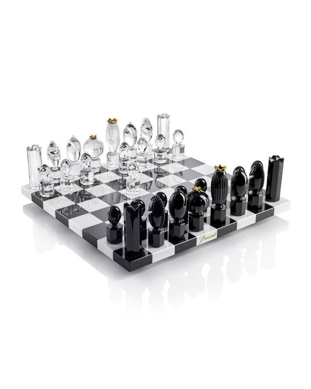 Crystal Chess Game Set